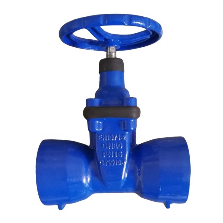 dn40-dn1200 bs 5163 double flanged gate valve dn300 pn16 & dn200 pn16 din 3202 f4 resilient seat gate valve