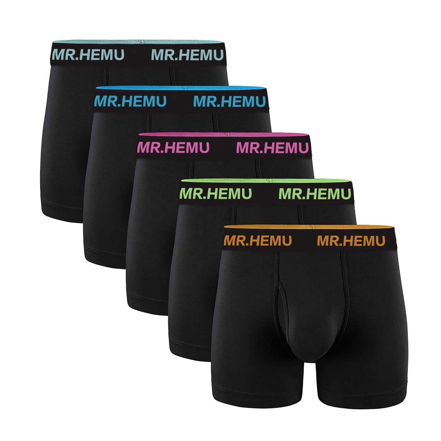 High quality mens Classic solid Cotton stretch Briefs boxers shorts Open Fly Pouch Men's underwear