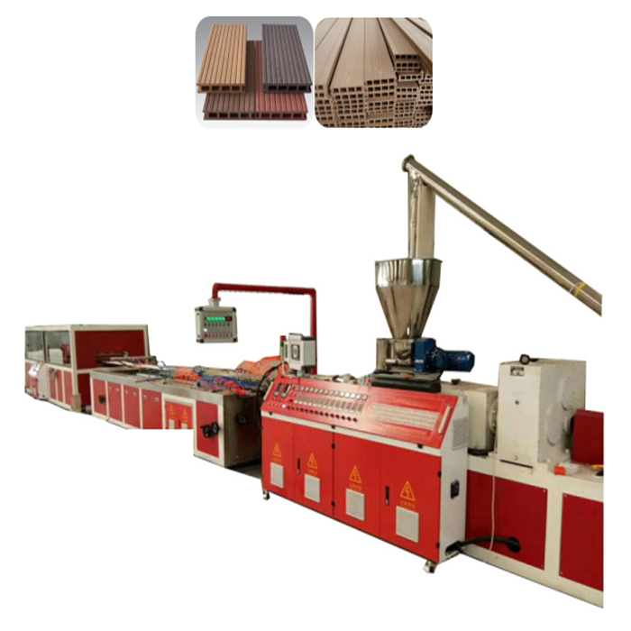 FULLWIN PE PP WPC Out Door Wpc Decking Board Extrusion Machine