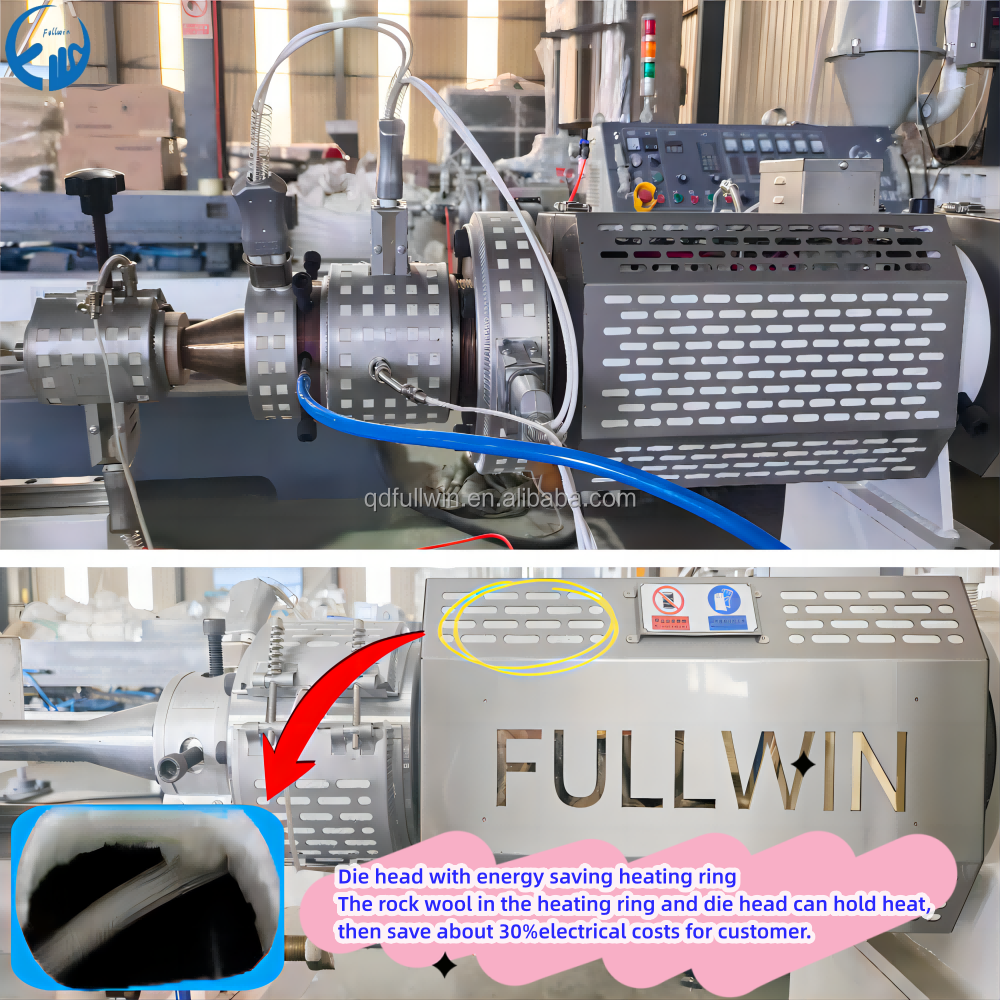 Plastic Pe Pp Pa Pvc Plastic Flexible Single Wall Corrugated Conduit Pvc Pipe Hose Tuba Extrusion Making Machine Production Line