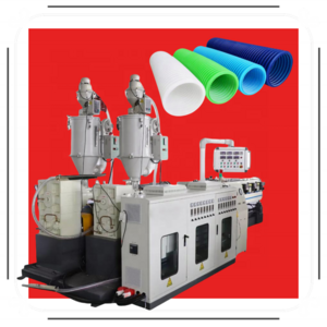 Fullwin Hot Selling PE PP Double Wall Corrugated Pipe Making Machine / HDPE Double Wall Corrugated Pipe Production Line