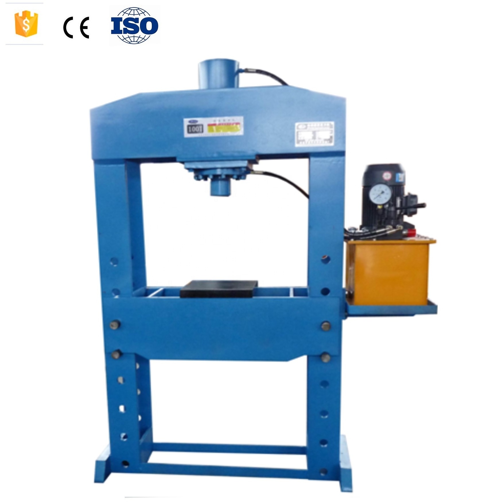 100 Ton Workshop Press Electric  Hydraulic Workshop Press