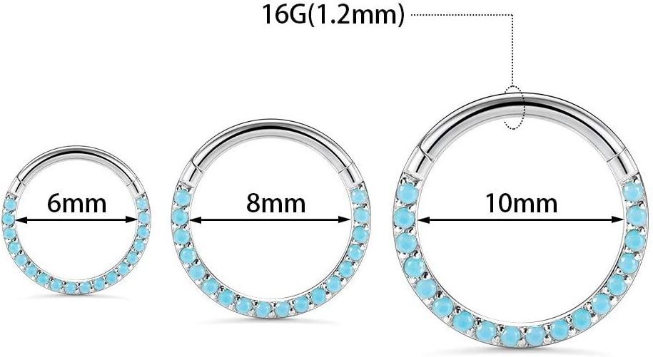 Gaby jewelry free sample 316L surgical steel I stud L s bend screw segment earring pearl nose ring for women stainless steel