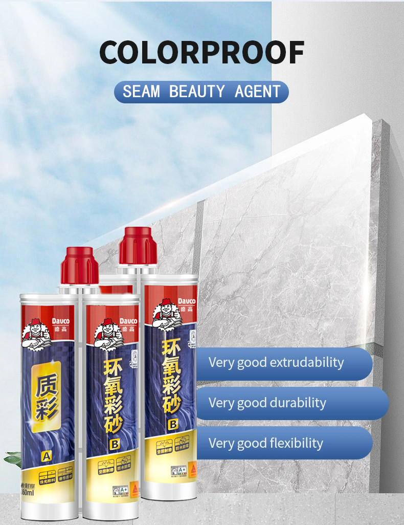 Factory Direct Special Waterproof Epoxy Resin Glue Jointing Agent for Ceramic Tiles