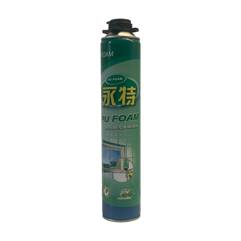 750ML spray insulation polyurethane foam waterproof expanding PU foam for construction