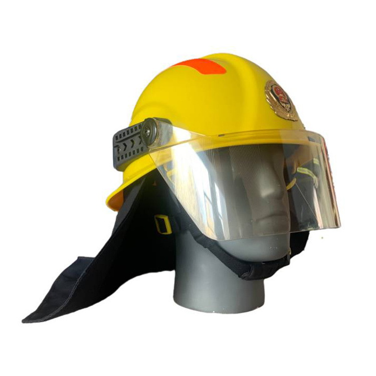 Fire Fighting Rescue Equipment Flashlight Professional Firefighter Helmet For Emergency Rescue