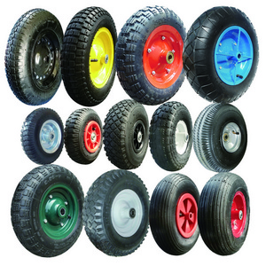 Pneumatic Inflatable Rubber Air Tire and Wheel