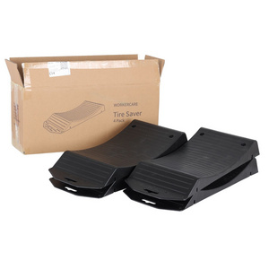 GT-18PL Vehicle Tire Saver Ramps With Anti-Slip Rubber Mat Design for Flat Spot and Flat Tire Prevention