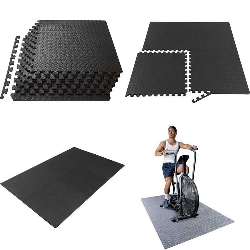 INTERLOCKING EVA FOAM FLOOR PUZZLE GYM MATS PUZZLE MAT FOR EXERCISE WORKOUT MAT