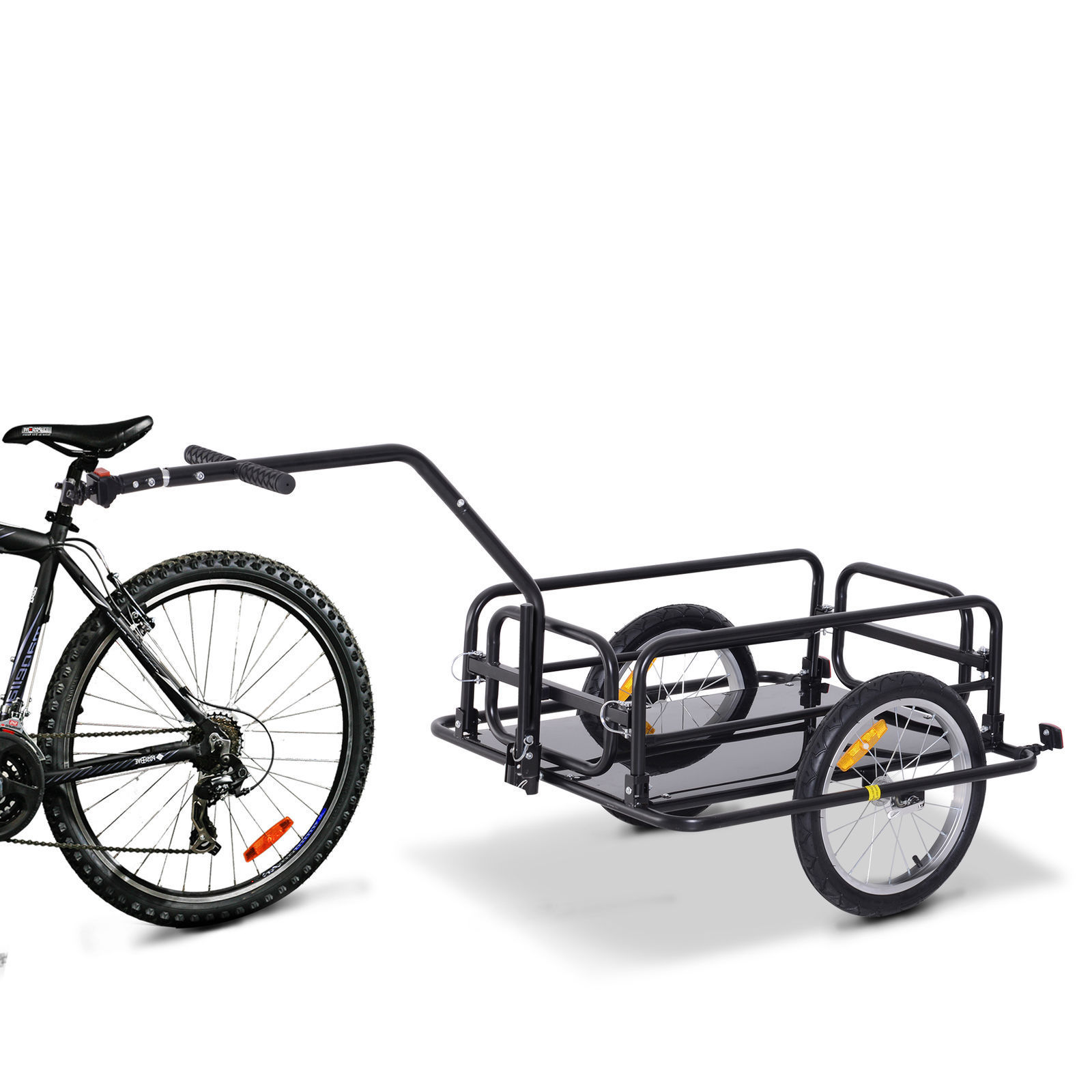 Foldable Bike Trailer Bicycle Cargo Trailer with Oxford Fabric Bike Cargo Trailer