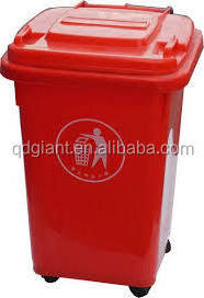 50L/100L/120L/240L/660L/1100L Plastic HDPE Green Blue Black Recycle Trash Garbage Rubbish Waste Containers Dustbin Dust Bin