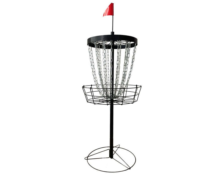 Disc Sports Black Hole Pro 24 Chain Disc Golf Basket with Transit Bag