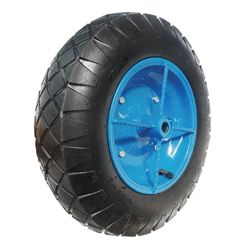 Pneumatic Inflatable Rubber Air Tire and Wheel