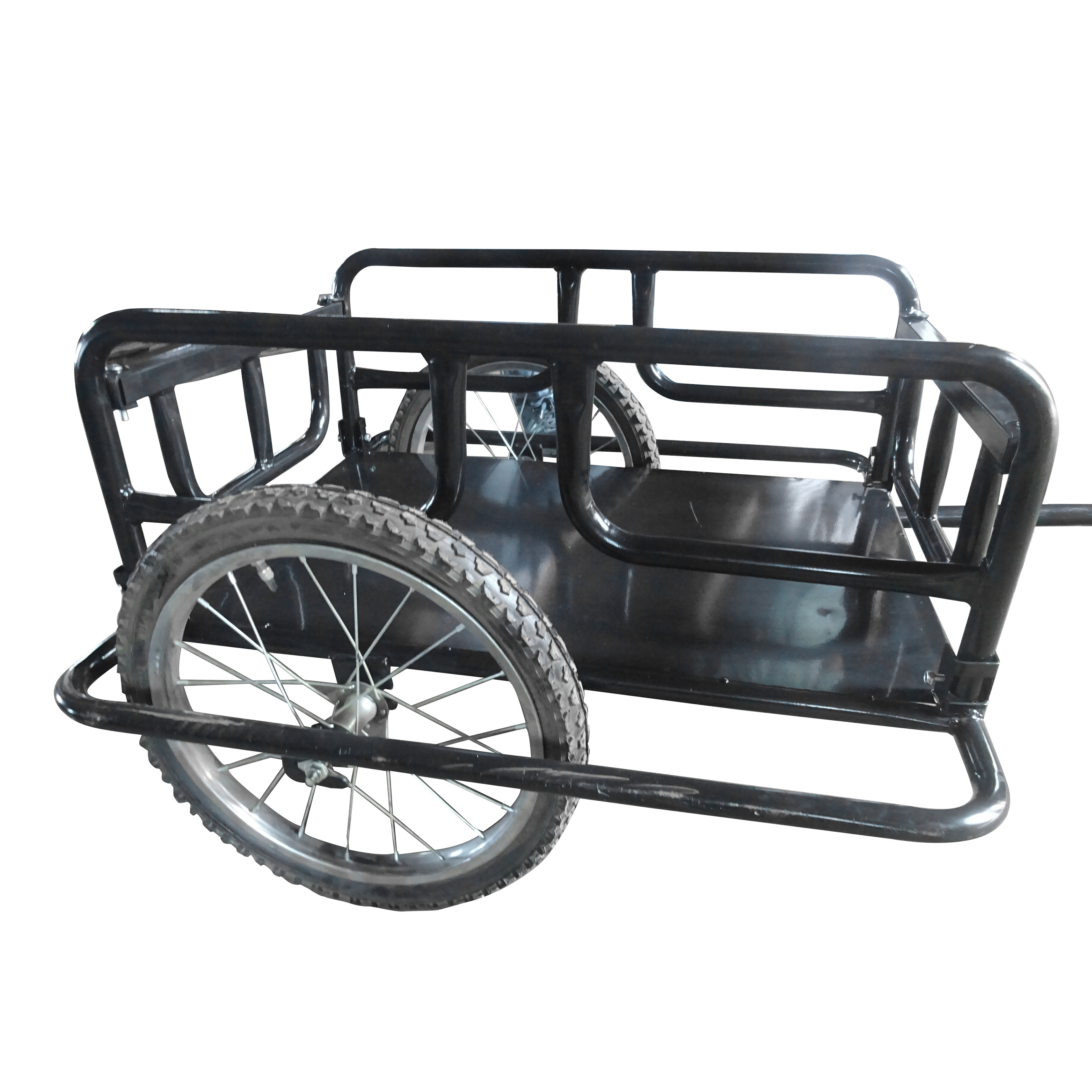 Foldable Bike Trailer Bicycle Cargo Trailer with Oxford Fabric Bike Cargo Trailer