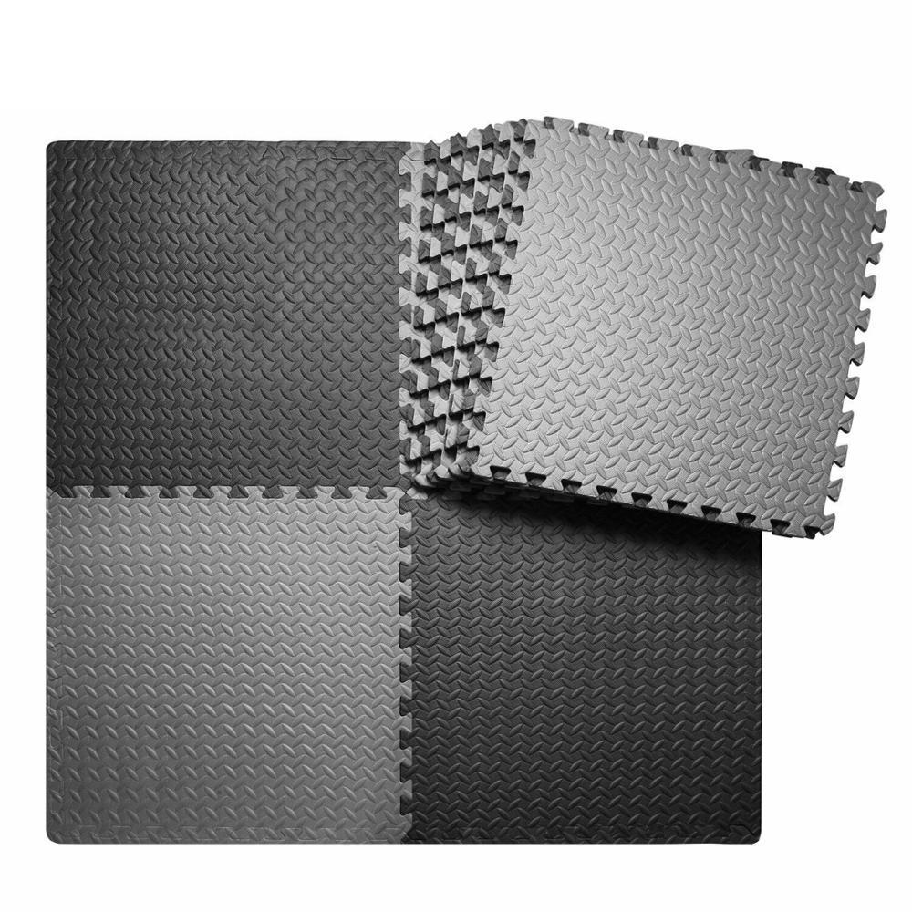 INTERLOCKING EVA FOAM FLOOR PUZZLE GYM MATS PUZZLE MAT FOR EXERCISE WORKOUT MAT