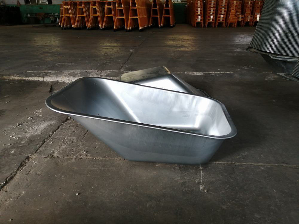 70-100L galvanized or painting  tray for wheelbarrow wb6418 wb6418s wb6414T true temper wheelbarrow parts