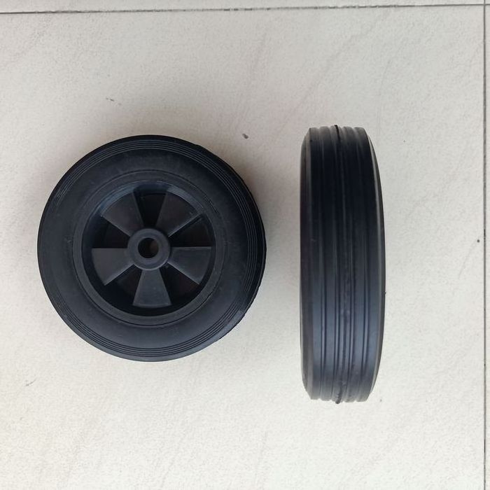 5 inch PVC wheels with Plastic rims 5