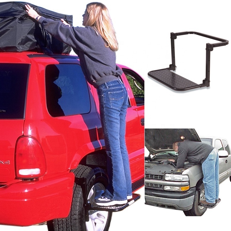 Portable Folding Truck Tire Steel Service Step Ladder