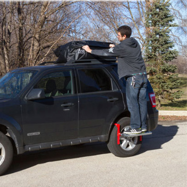 Portable Folding Truck Tire Steel Service Step Ladder