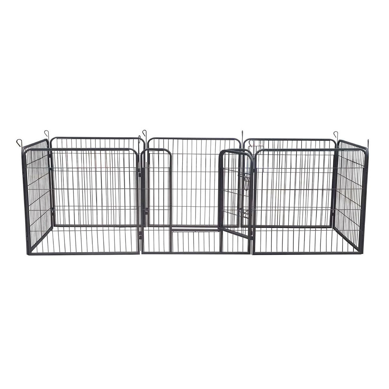 Pet Playpen Puppy Playpen Kennels Dog Fence Exercise Pen Gate Fence Foldable Dog Crate 8 Panels 16 Panels for Pet Animals