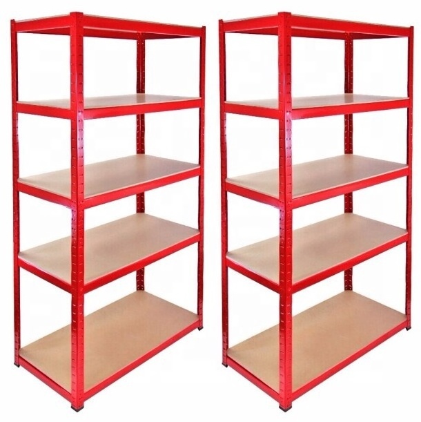 Heavy Duty Garage Shelving Storage Shelves Unit for Workshop Shed Office Garage 5 Tier Racking Shelf