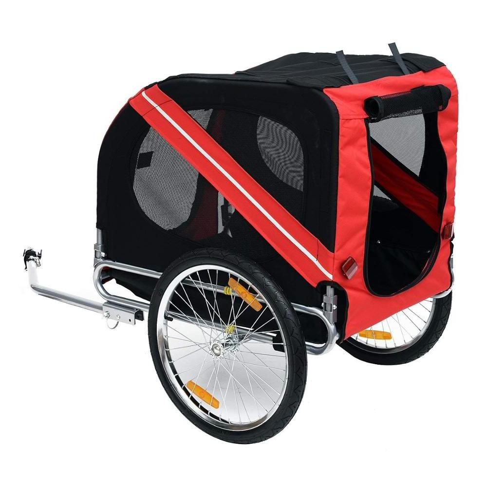 Foldable Dog Stroller / Pet Bicycle Trailer Bike Trailer Dog Trailer