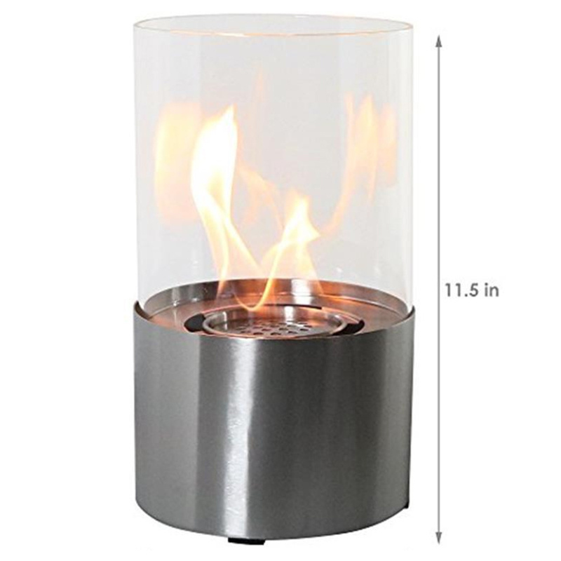 Table top fire pit gel outdoor mini bio alcohol fireplace ethanol stove