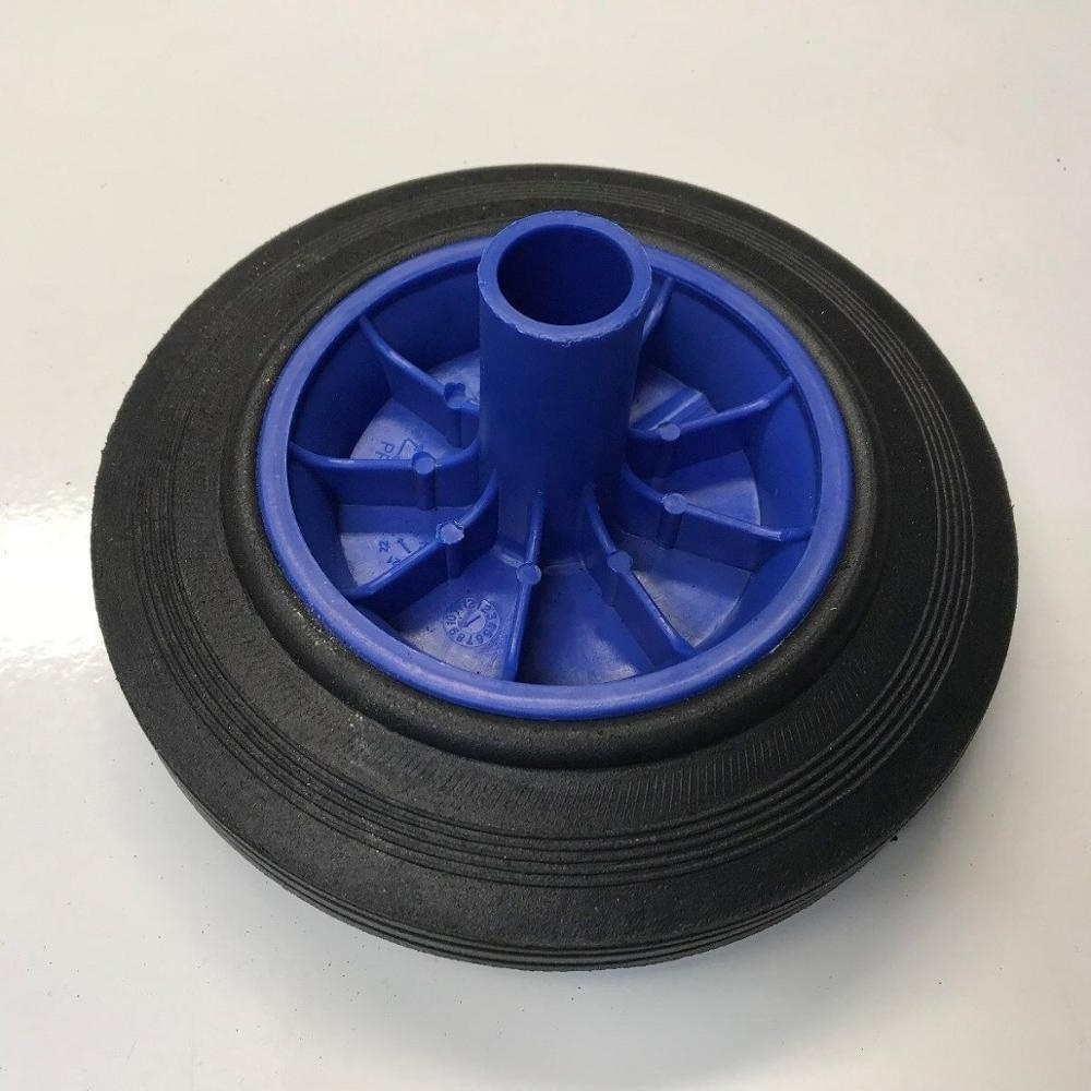 COLOURED REPLACEMENT WHEELIE BIN WHEEL / WHEELS 200/50-100 / WHEELIE BIN AXLE