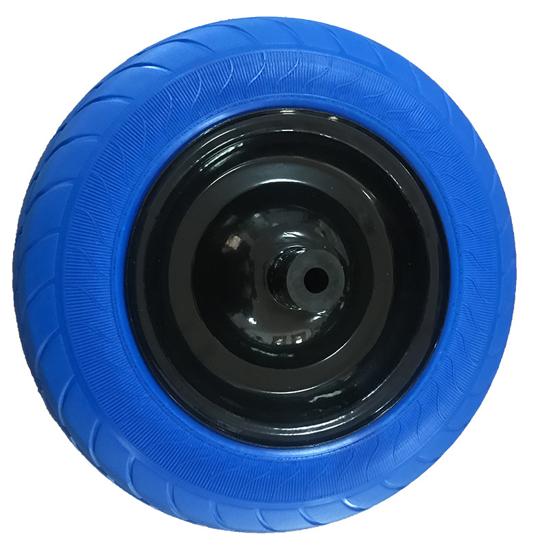 Replacement Wheelbarrow Wheel Tubeless Tire 14x3.50-8 Pu Foam Wheel Size 14 inch