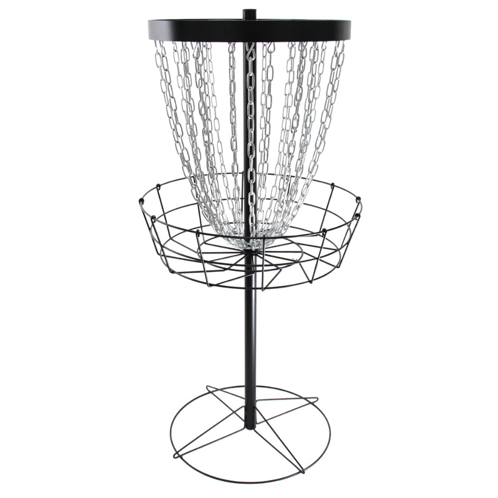 Disc Sports Black Hole Pro 24 Chain Disc Golf Basket with Transit Bag