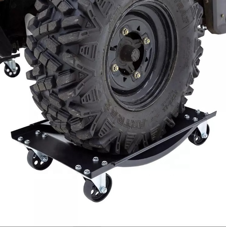 Garage portable steel heavy duty stacker Vehicle Set Steel 1000LBS Capacity repair seat Car towing tyre tire Wheel Dolly