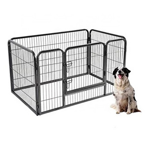 Outdoor Small Animal Pet Metal Puppy Rabbit Kitten Guinea Pig Turtle Hedgehog Playpen Cages Panels Fence