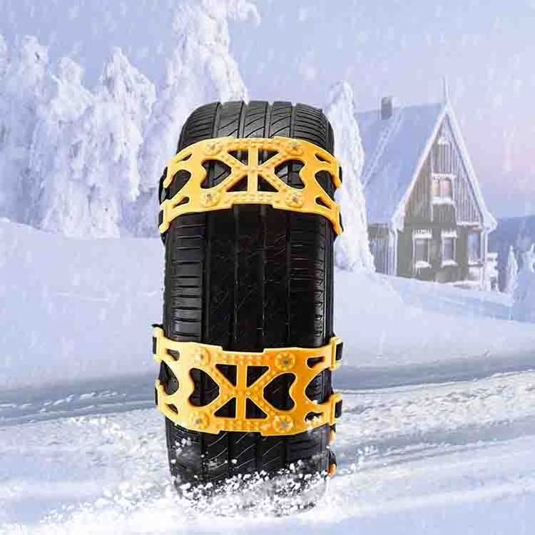 6 Pieces Car Chain Snow Tyre SUV Truck Emergency Anti Slip Tire Car Snow Chain