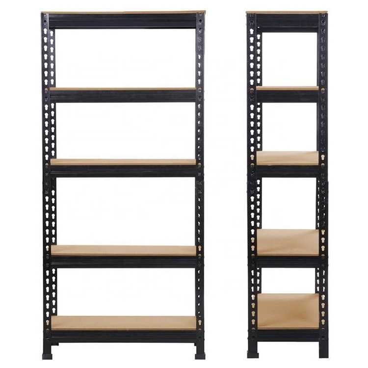 Warehouse Pallet Shelves 4 Tier Heavy Duty Boltless Metal Steel Rack Storage Shelving Unit