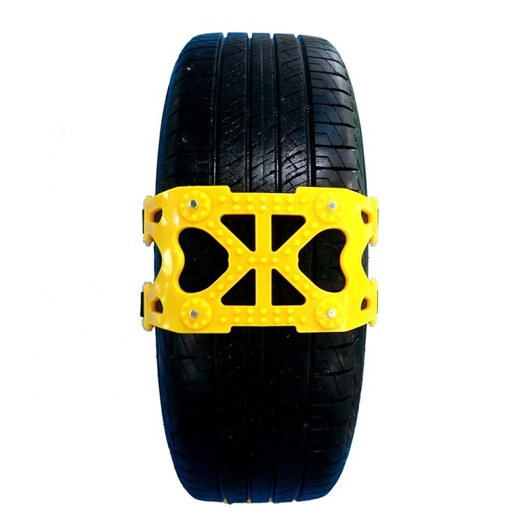 High quality rubber vehicle emergency  tools car  tyre snow chain for semi truck