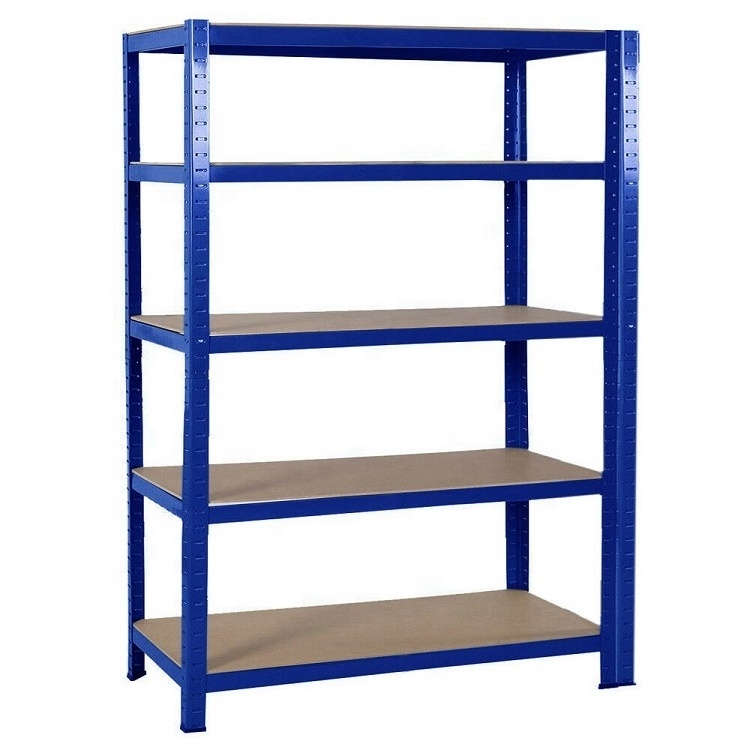 China Manufacture Display Racks 5 Tier Stainless Steel Rack Warehouse Garage Storage Shelving Units