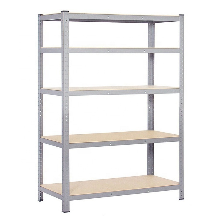 Heavy Duty Adjustable Steel Medium Duty 4/5 Layer Shelving Rack Boltless Garage Storage Shelf Rack