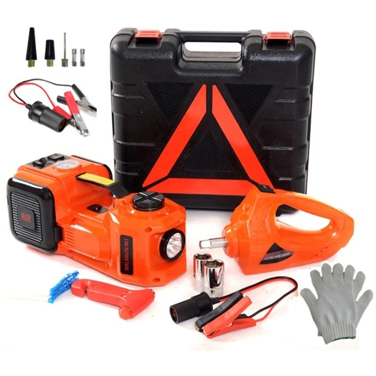 Portable All-in-one Auto Automatic Sedans SUV Electric Emergency tool Multi-purpose Car Tire Repair Tool kit