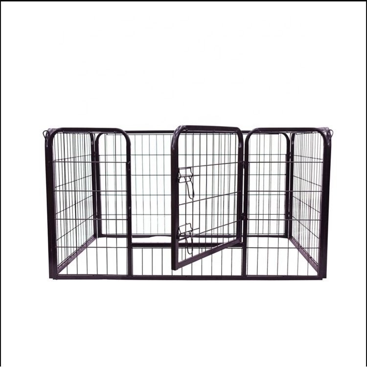 Outdoor Small Animal Pet Metal Puppy Rabbit Kitten Guinea Pig Turtle Hedgehog Playpen Cages Panels Fence