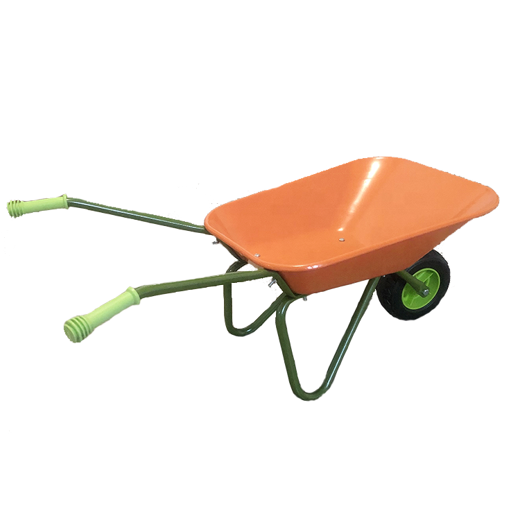 Plastic Pvc Wheelbarrow Mini Cute Kids Toy Child Garden Small Wangon Cart