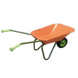 Plastic Pvc Wheelbarrow Mini Cute Kids Toy Child Garden Small Wangon Cart