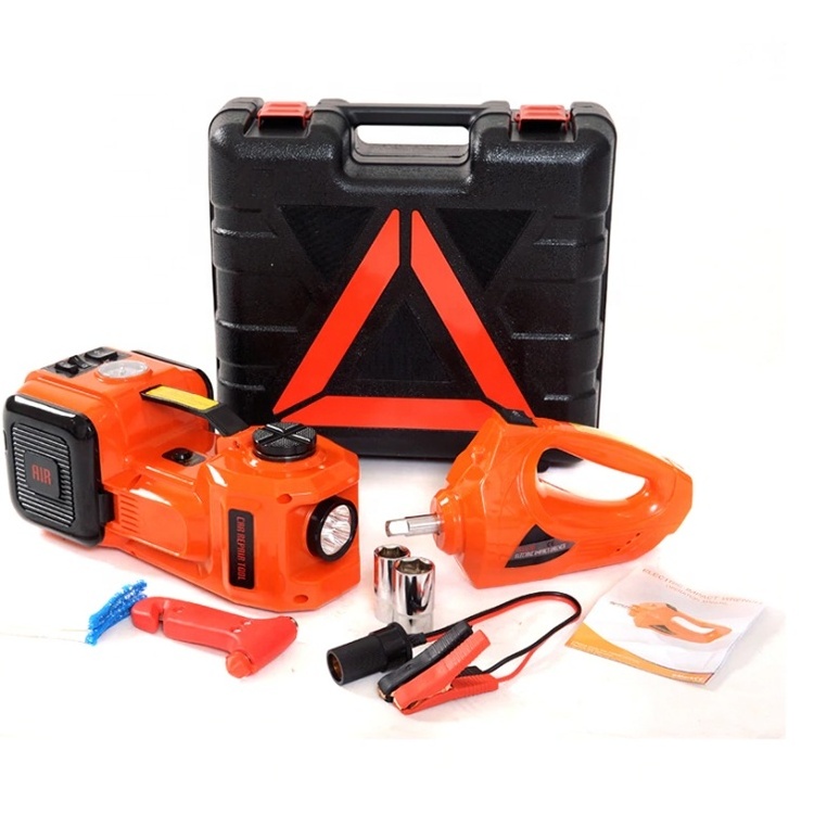 Portable All-in-one Auto Automatic Sedans SUV Electric Emergency tool Multi-purpose Car Tire Repair Tool kit