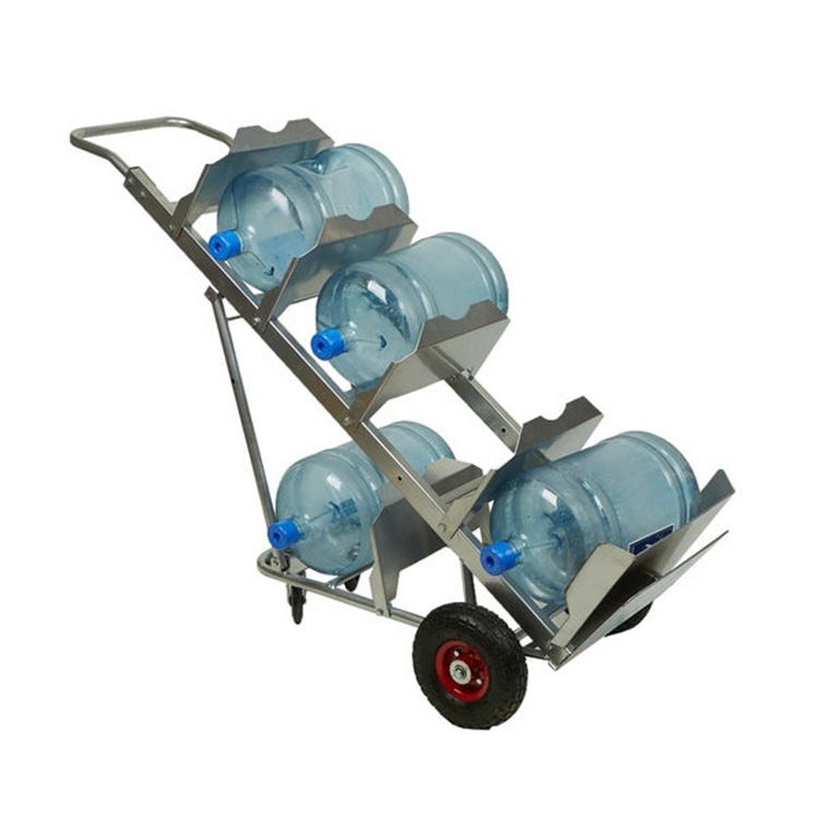 Heavy Duty 5 Gallon Water Bucket Steel Water Bottle Trolley Logistic Bottle Water Hand Trolley Truck