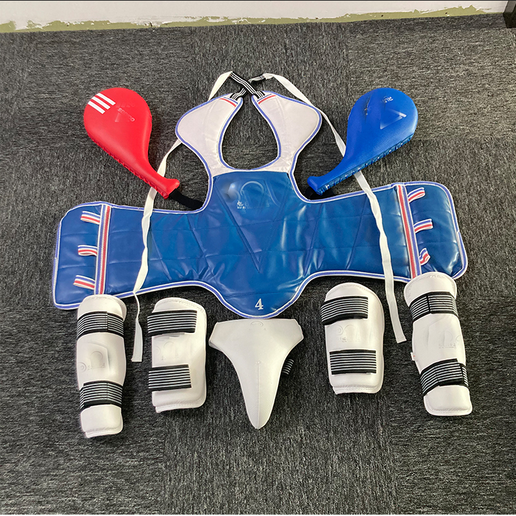 5/6/8Pcs Customized Taekwondo Protector Body Guard Protective Equipment Martial Arts Gear