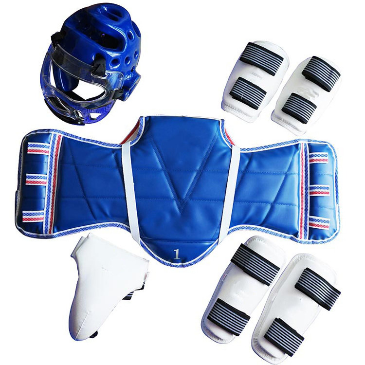 5/6/8Pcs Customized Taekwondo Protector Body Guard Protective Equipment Martial Arts Gear