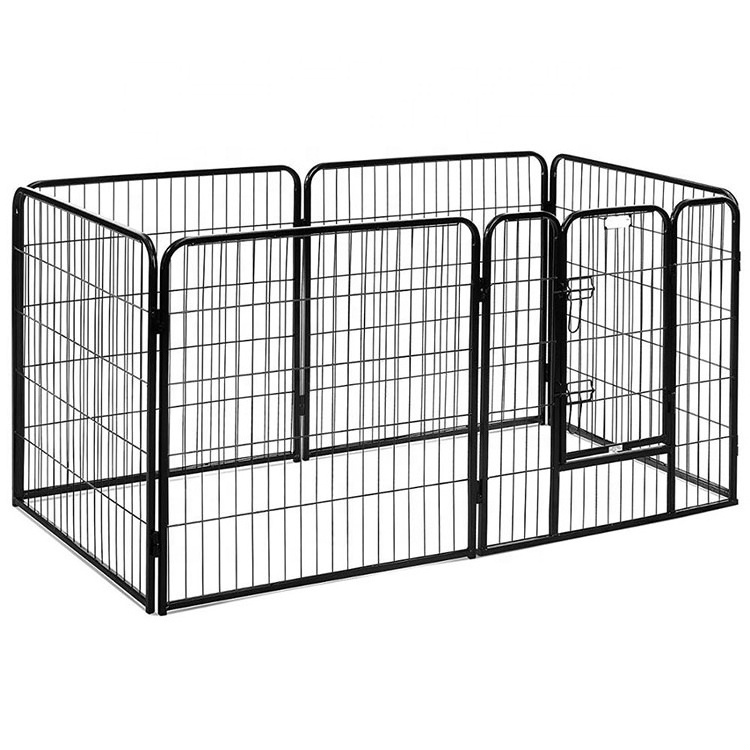 Outdoor Small Animal Pet Metal Puppy Rabbit Kitten Guinea Pig Turtle Hedgehog Playpen Cages Panels Fence