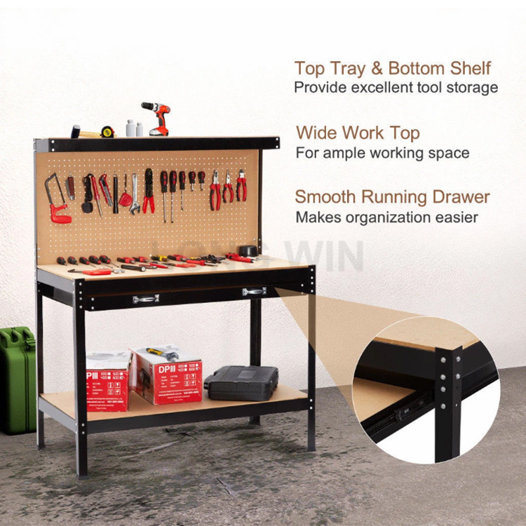 Storage Garage Drawer Steel Work Workbench Tool Cabinet