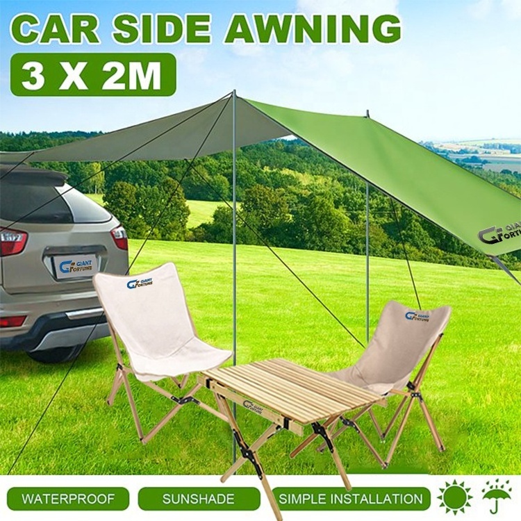 RTS Auto Camping Car Tail Tent Waterproof rear tent portable Versatility Awning ATV Camping Canopy