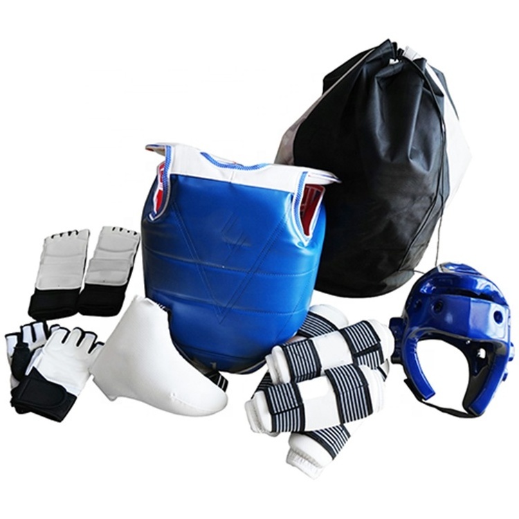 5/6/8Pcs Customized Taekwondo Protector Body Guard Protective Equipment Martial Arts Gear