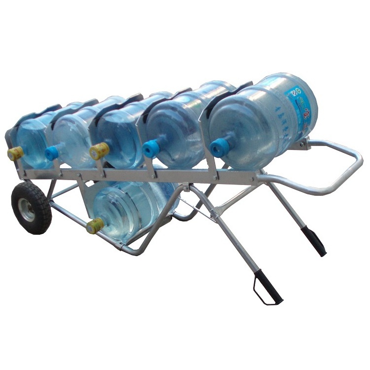 Transport Bottle Water Trolley 5 Gallon Water Bottle Hand Truck Logistic Water Bottle Cart